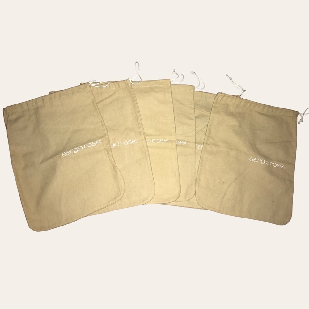 6 Sergio Rossi Dust Bags